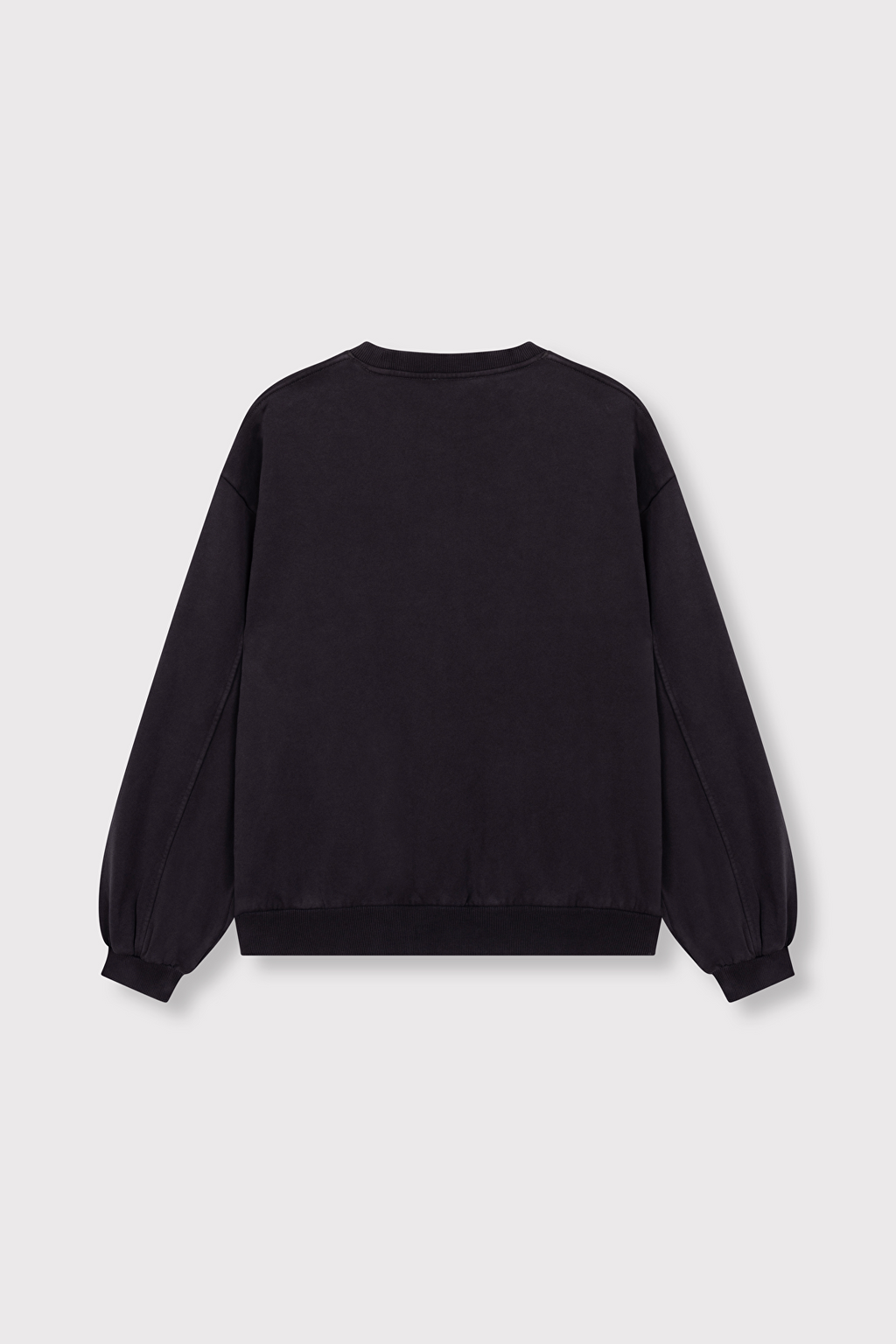 Sudadera Negra Con Estampado Gráfico