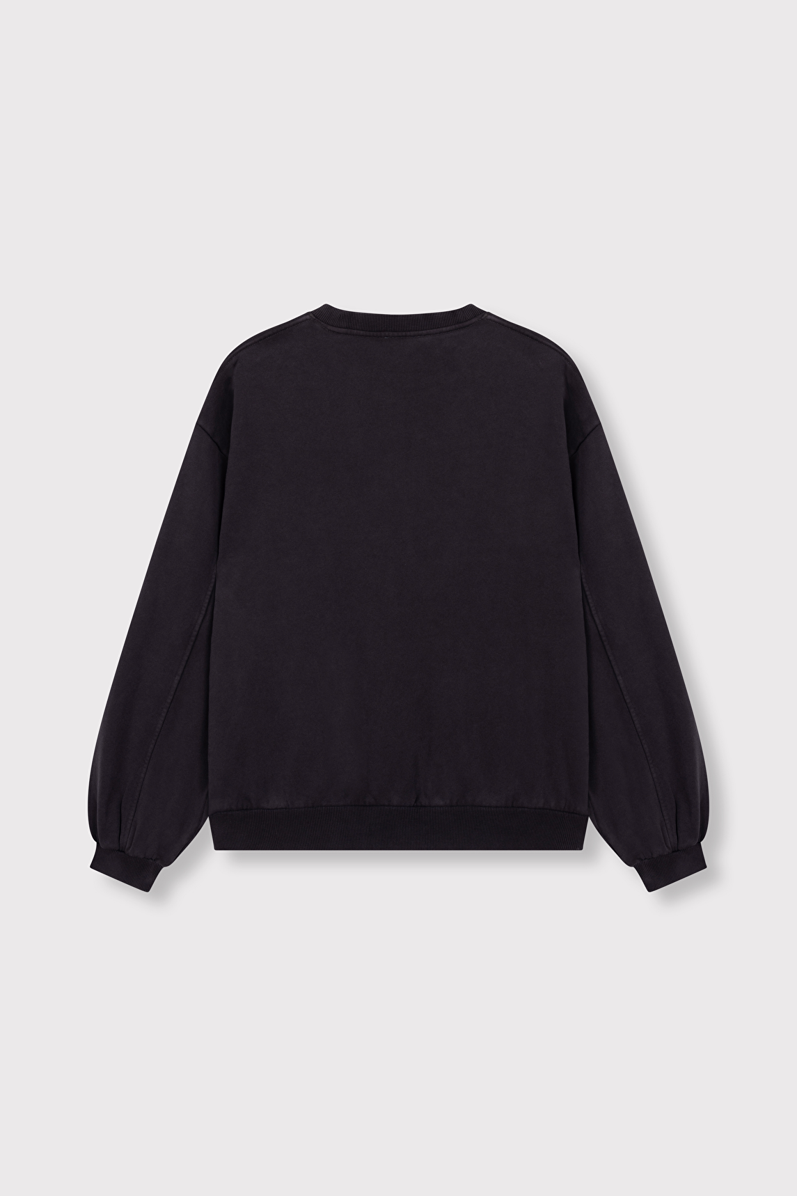Sudadera Negra Con Estampado Gráfico