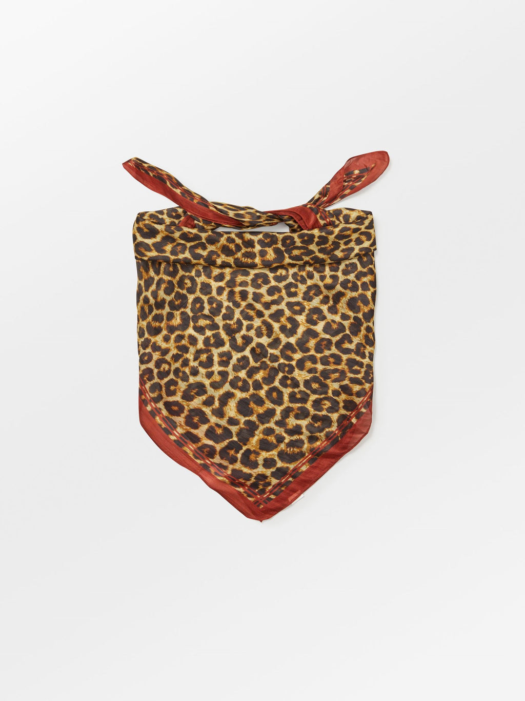 Pañuelo de seda animal print