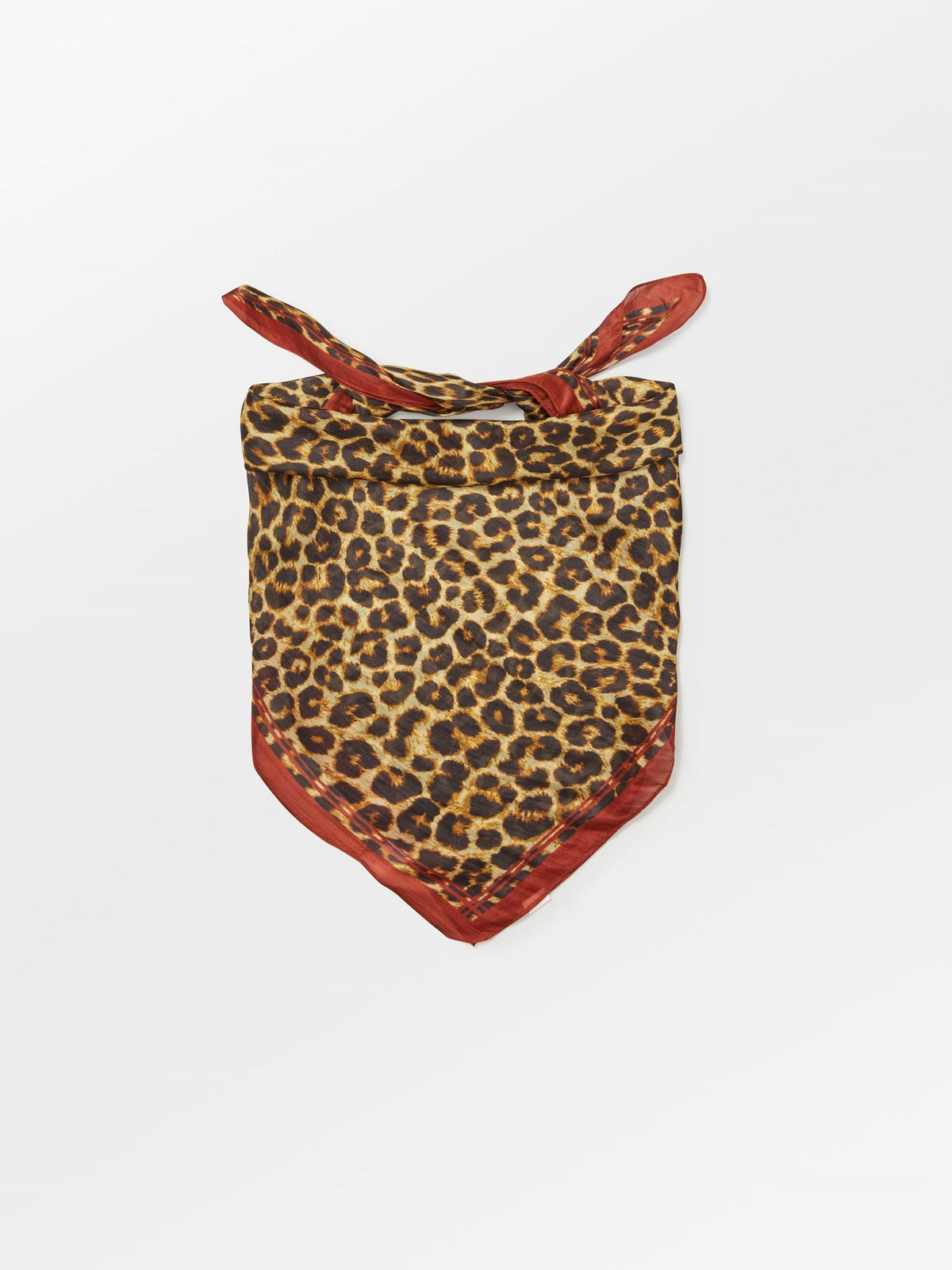 Pañuelo de seda animal print