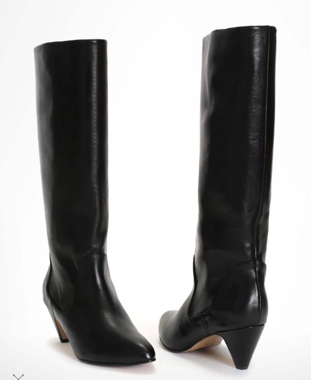 Bota caña alta negro