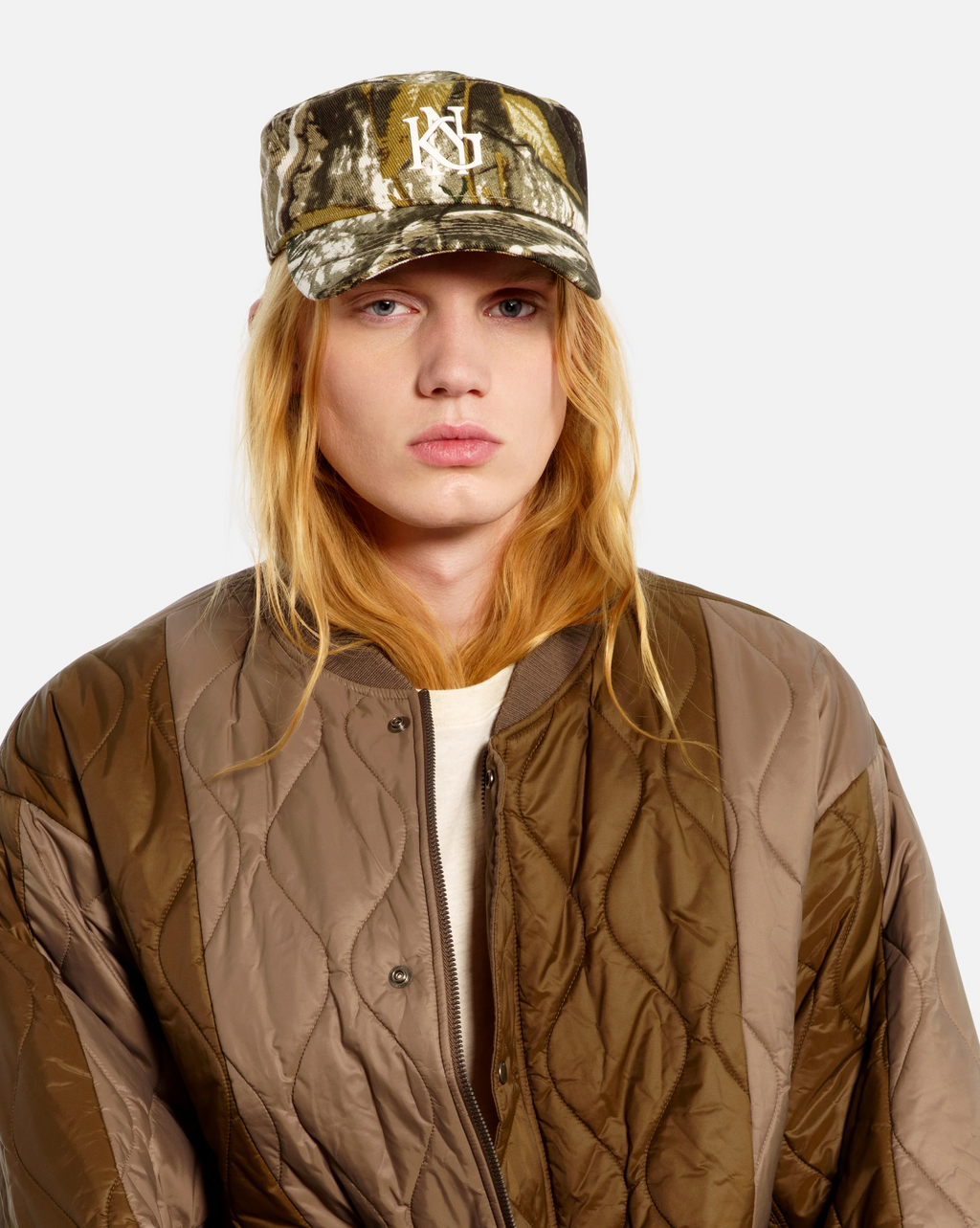 Gorra unisex estampado camuflaje