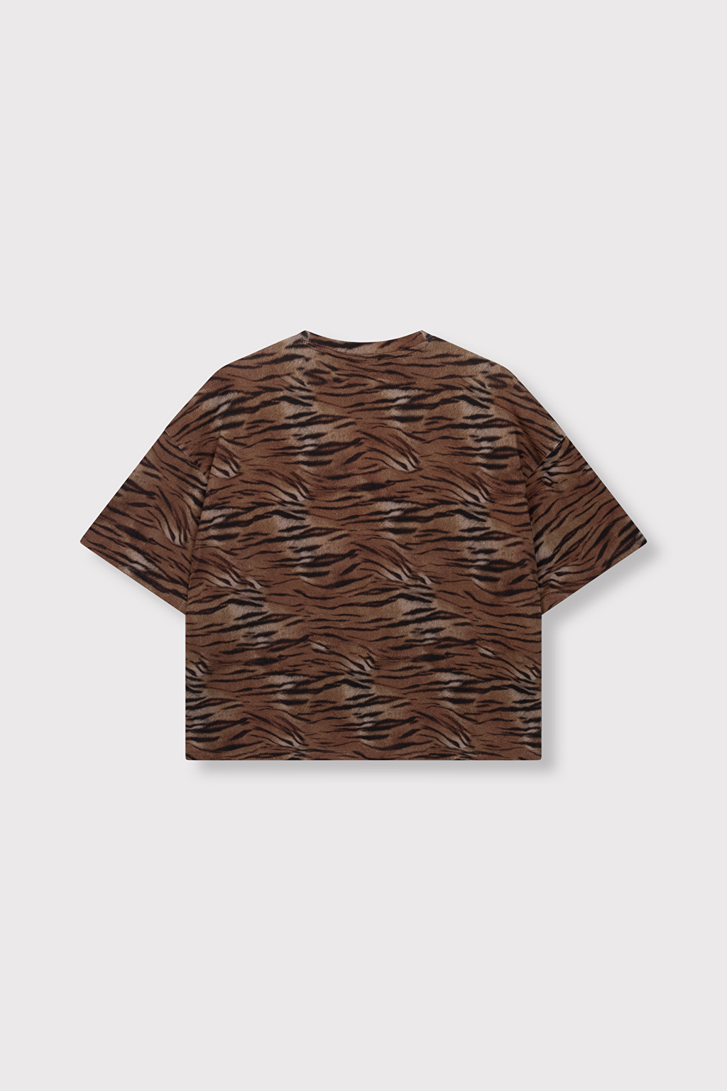 Camiseta estampado tigre manga corta