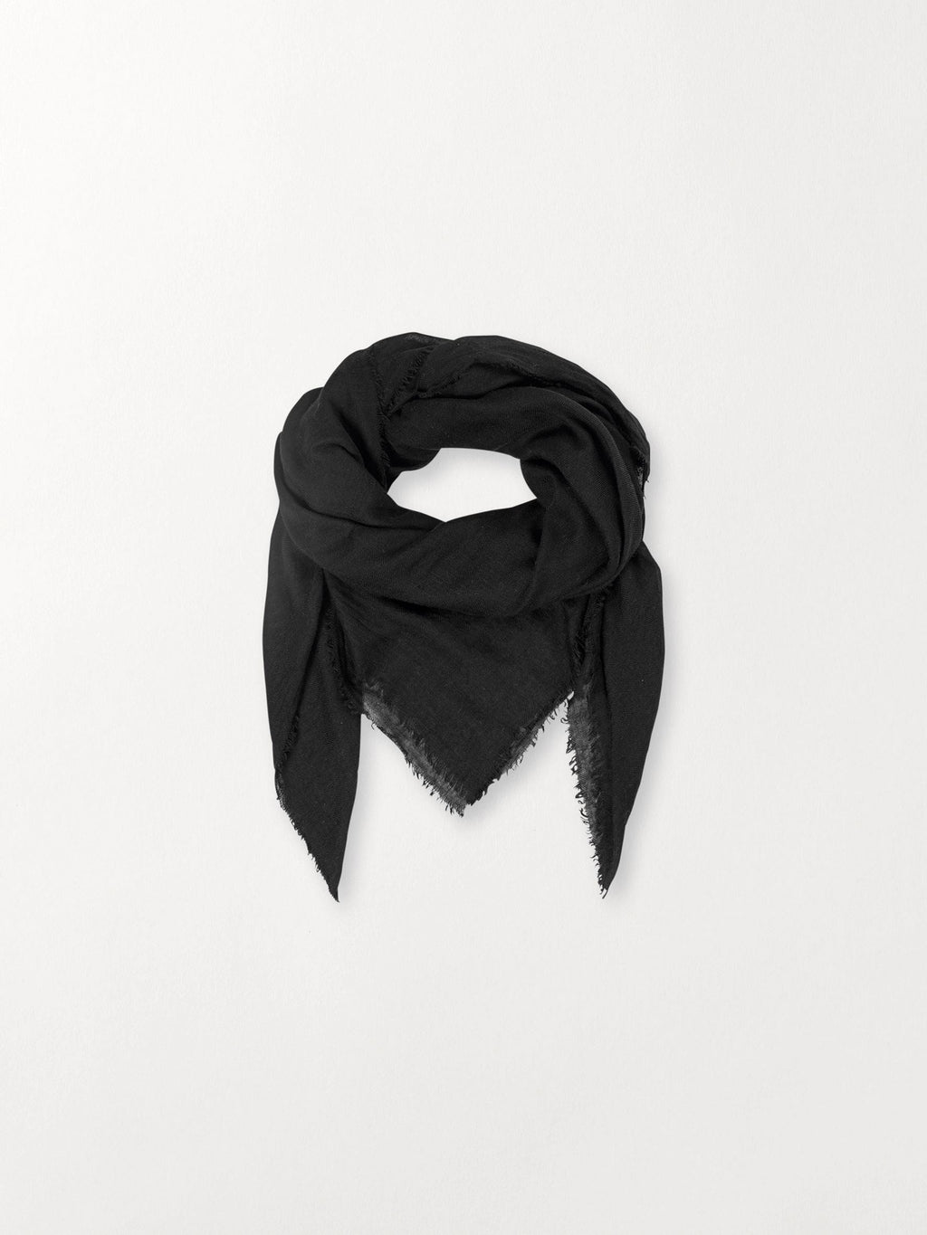 Foulard liso bordes desflecados