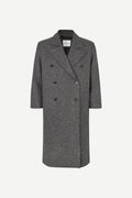 Abrigo cruzado oversize gris  unisex