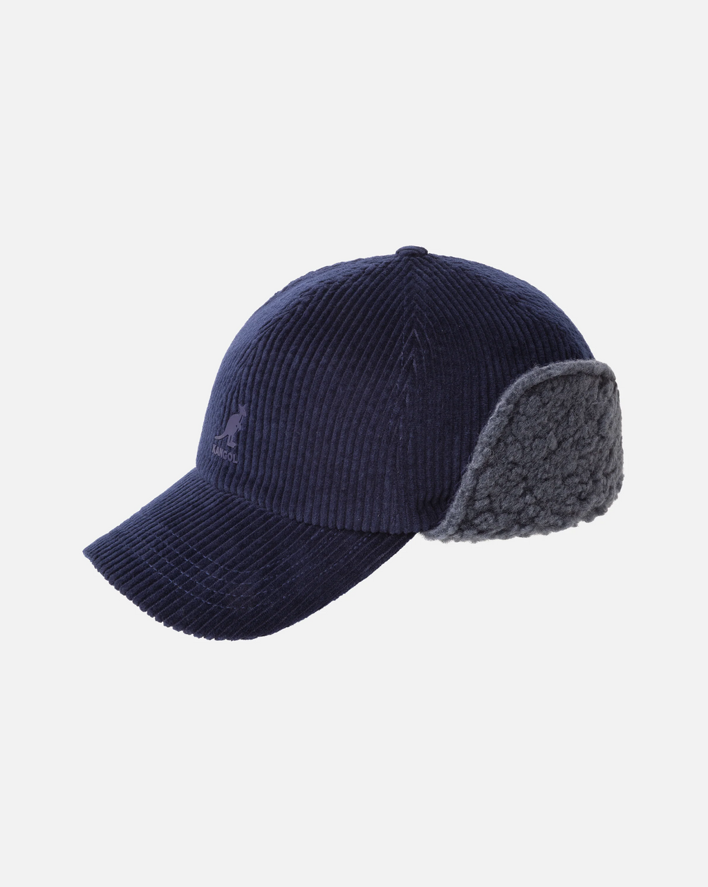Gorra unisex de pana con orejeras