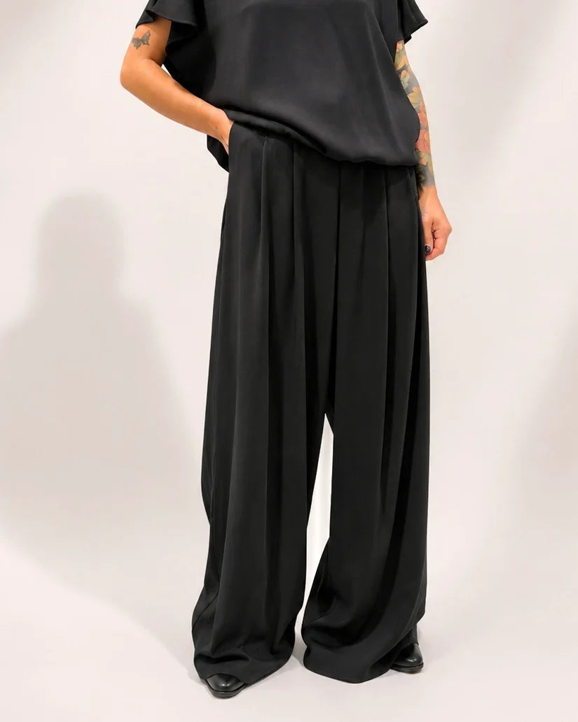 Pantalón palazzo negro