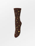 Calcetines estampados de leopardo