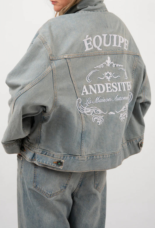 Chaqueta denim vintage EQUIPE