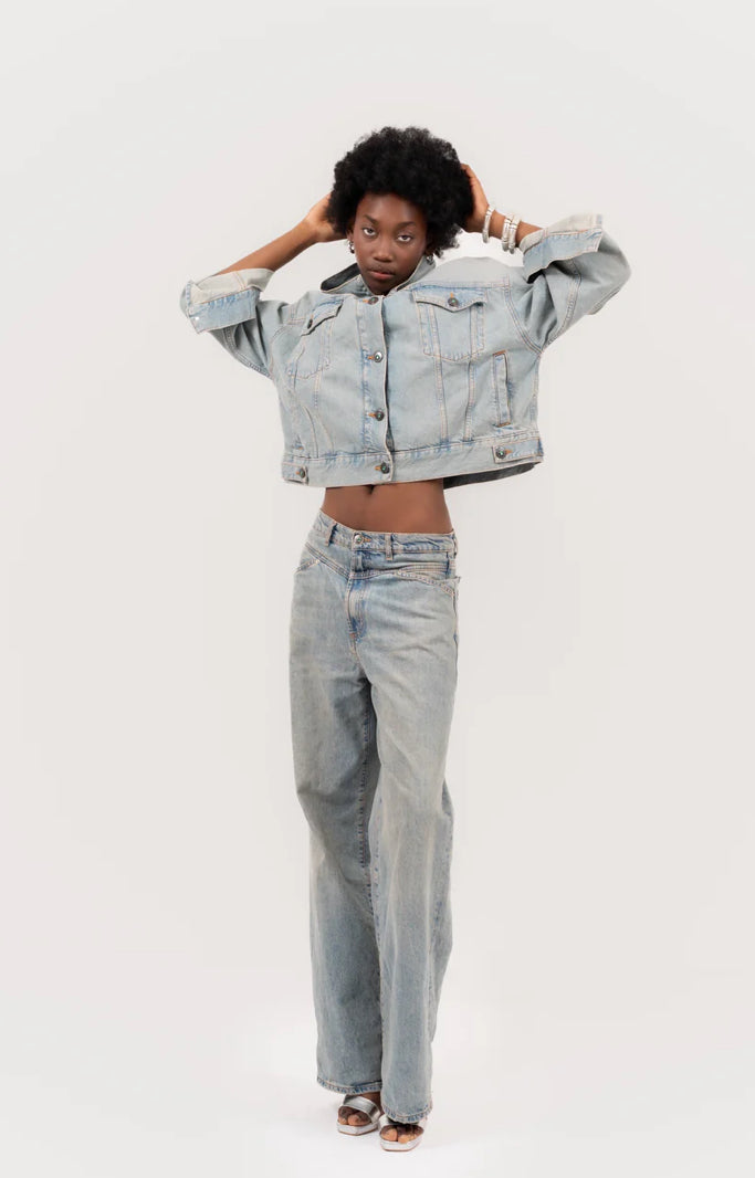 Chaqueta denim vintage EQUIPE
