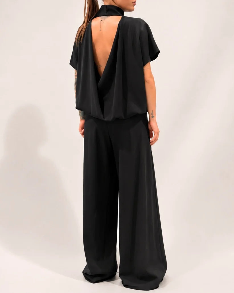 Pantalón palazzo negro