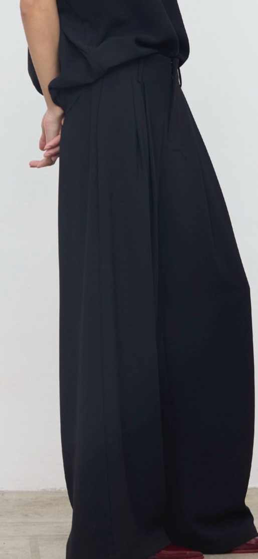 Pantalón palazzo negro