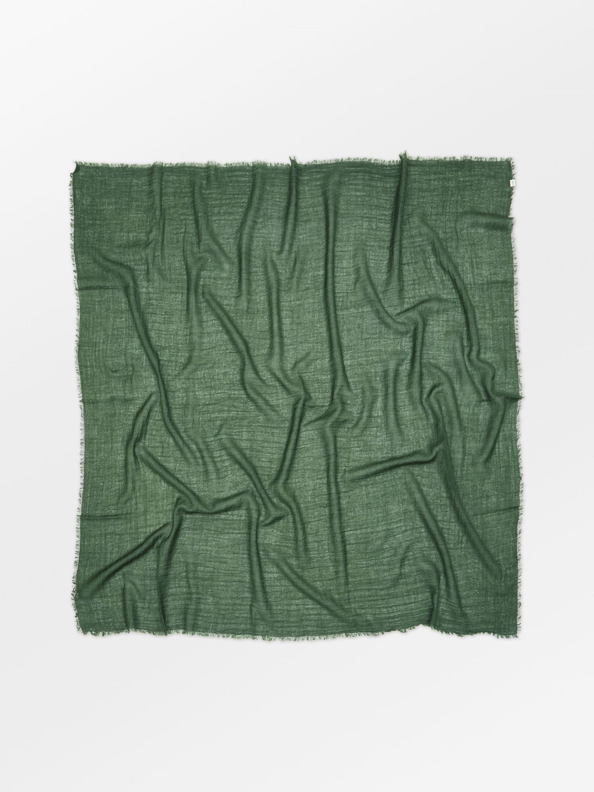 Foulard liso bordes desflecados