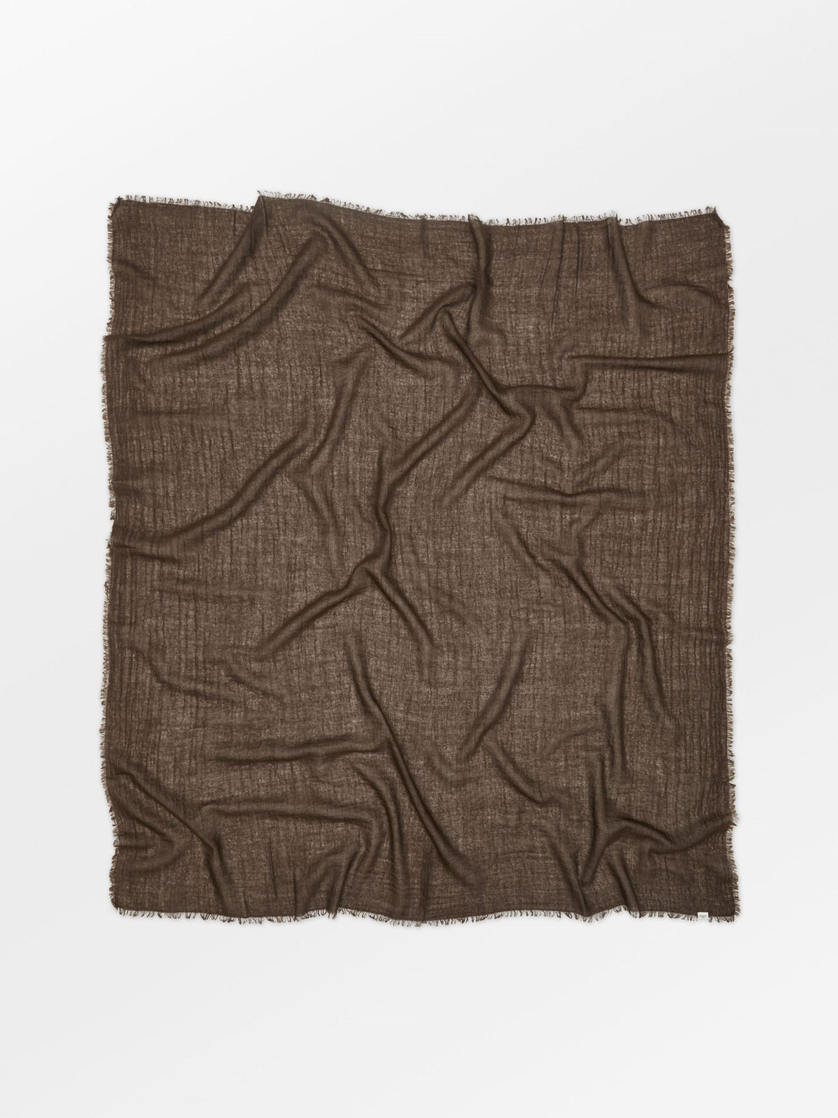 Foulard liso bordes desflecados
