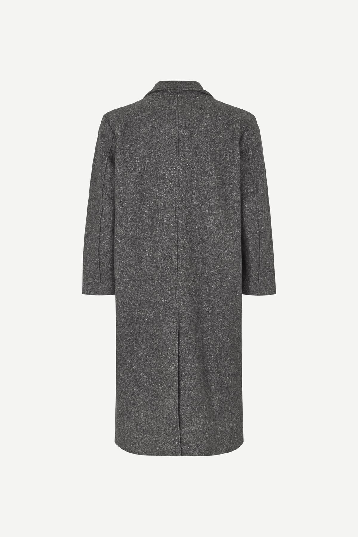 Abrigo cruzado oversize gris  unisex