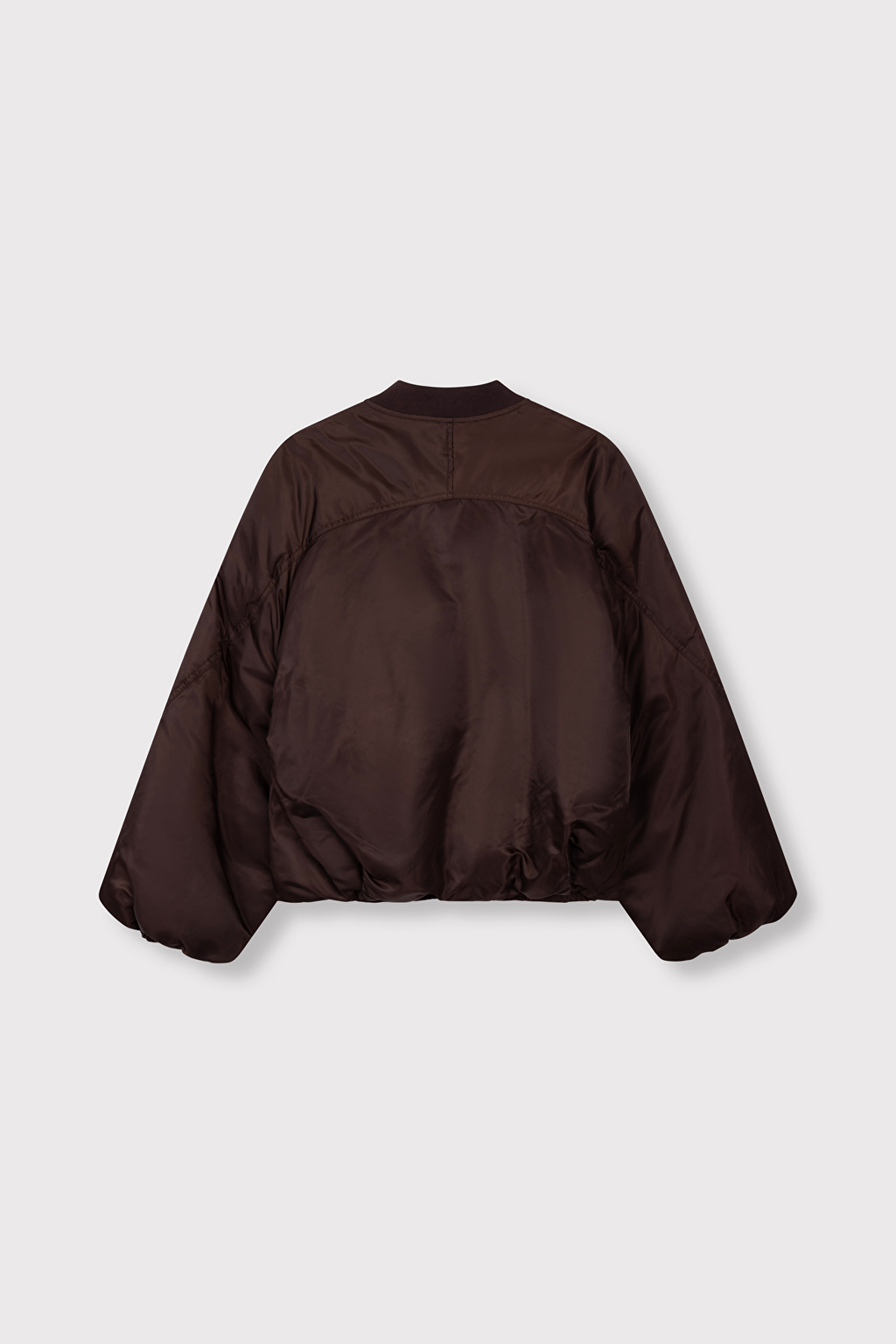 Chaqueta Bomber Acolchada Marrón