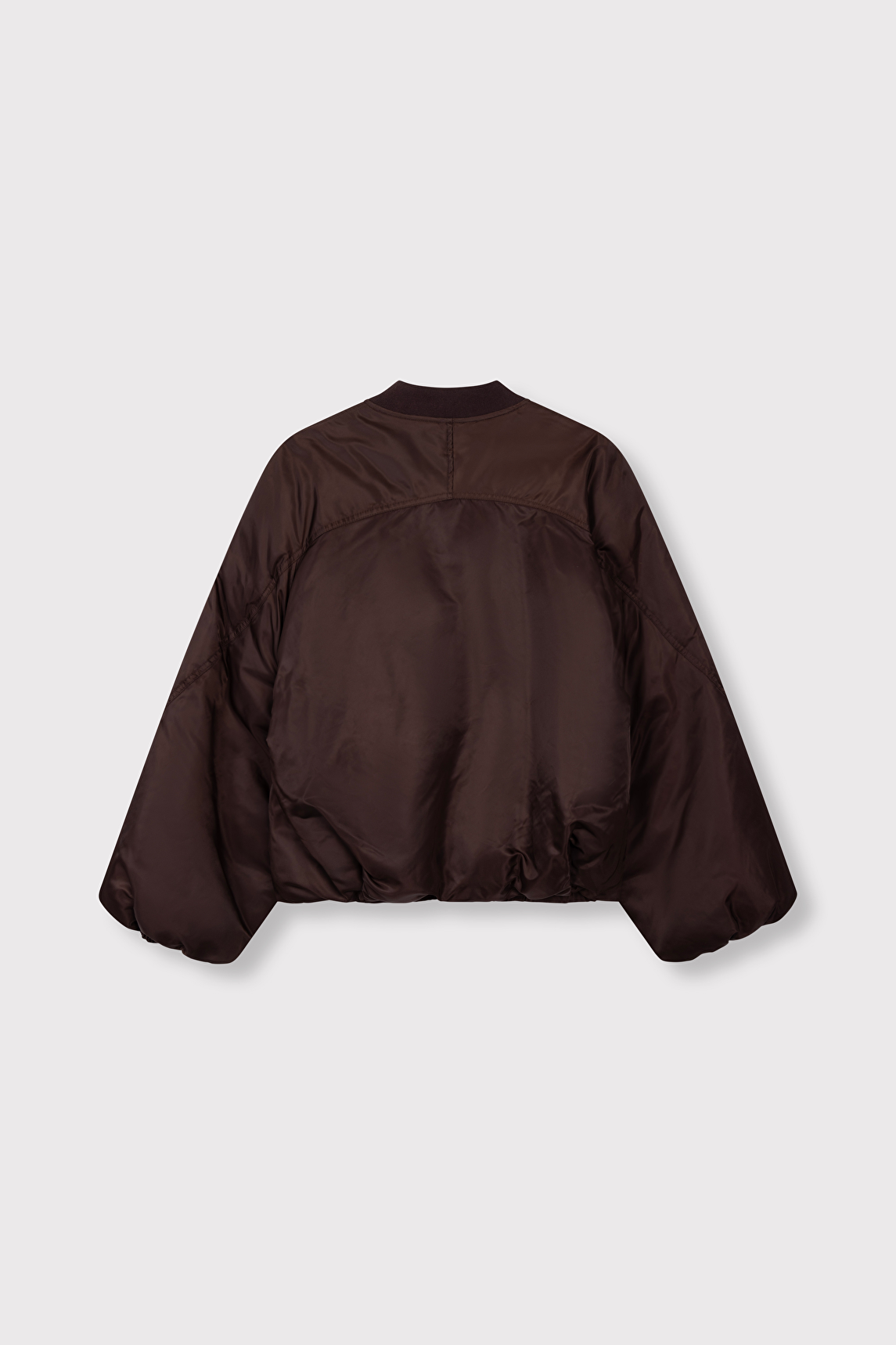 Chaqueta Bomber Acolchada Marrón