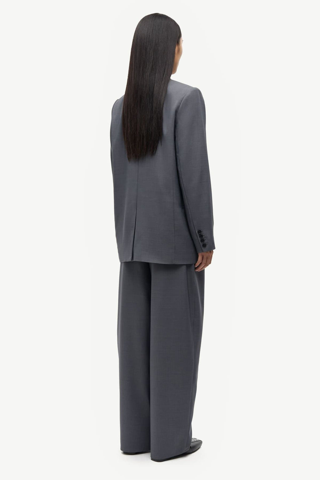 Pantalones de mujer sastre gris
