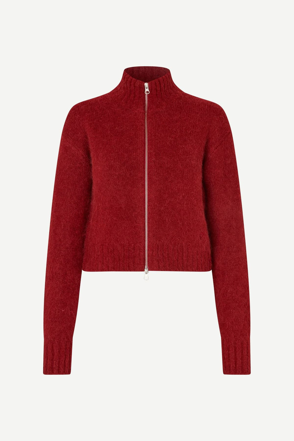 Cardigan chaqueta de punto roja