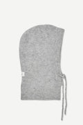 Gorro tipo pasamontañas de punto gris