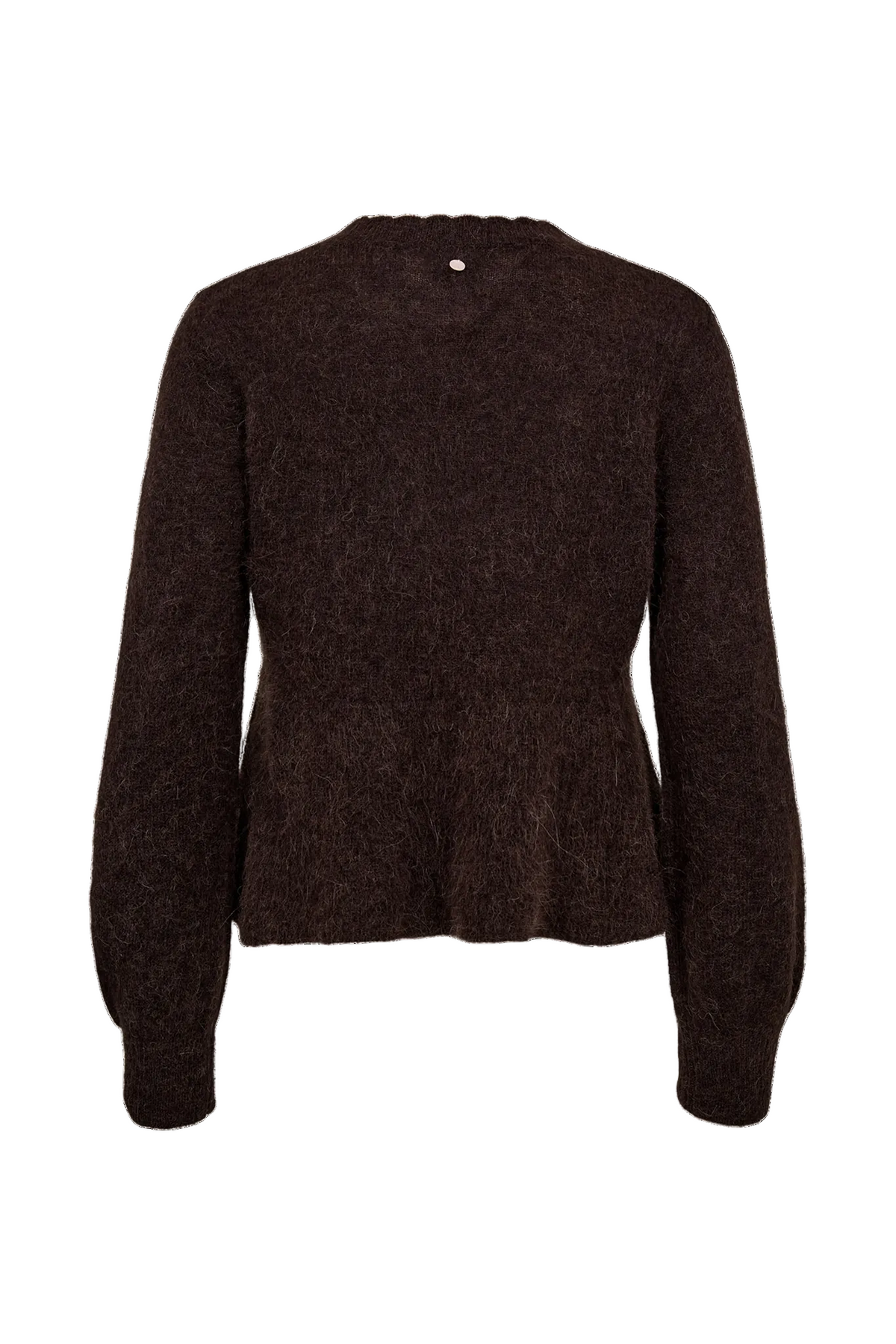 Jersey de mujer de punto marron