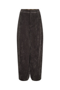 Pantalones de mujer barrel marrones