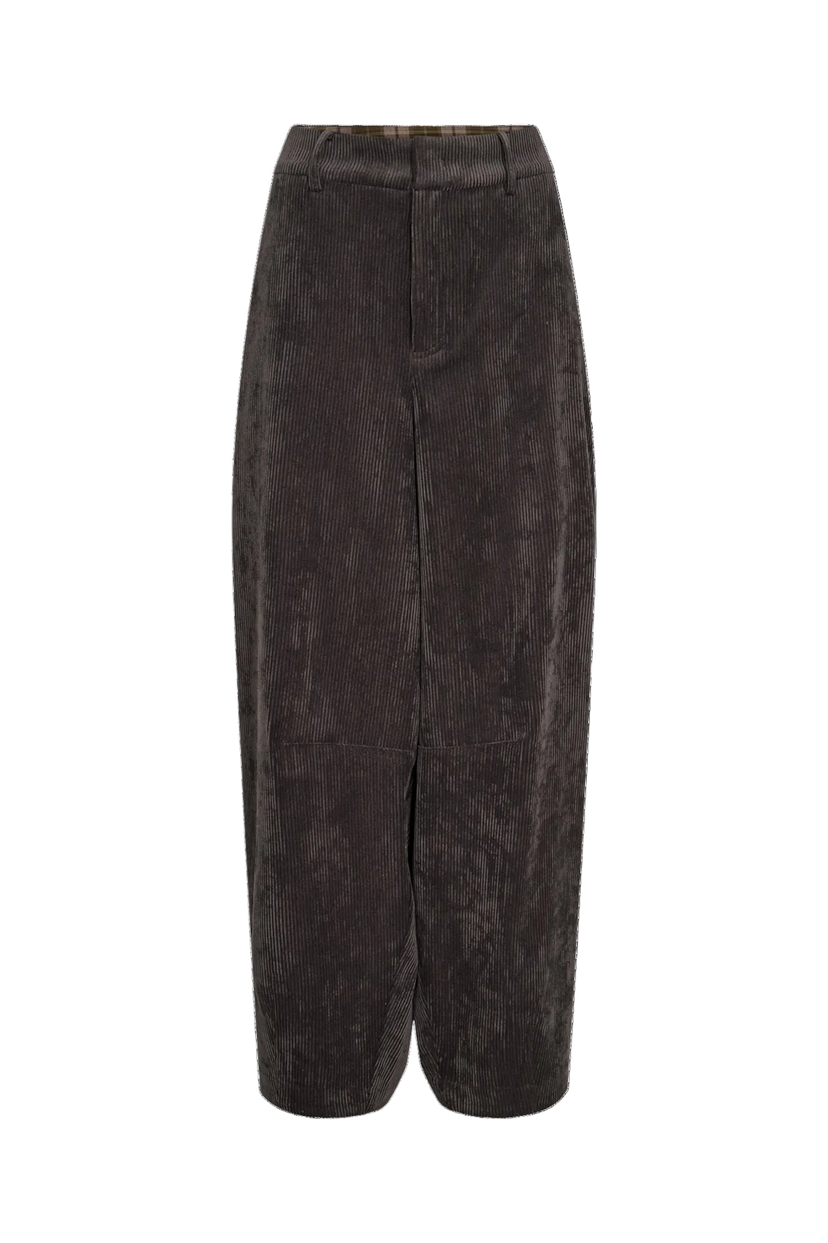 Pantalones de mujer barrel marrones