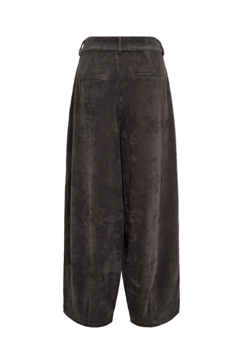 Pantalones de mujer barrel marrones