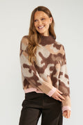 Jersey de mujer estampado camuflaje