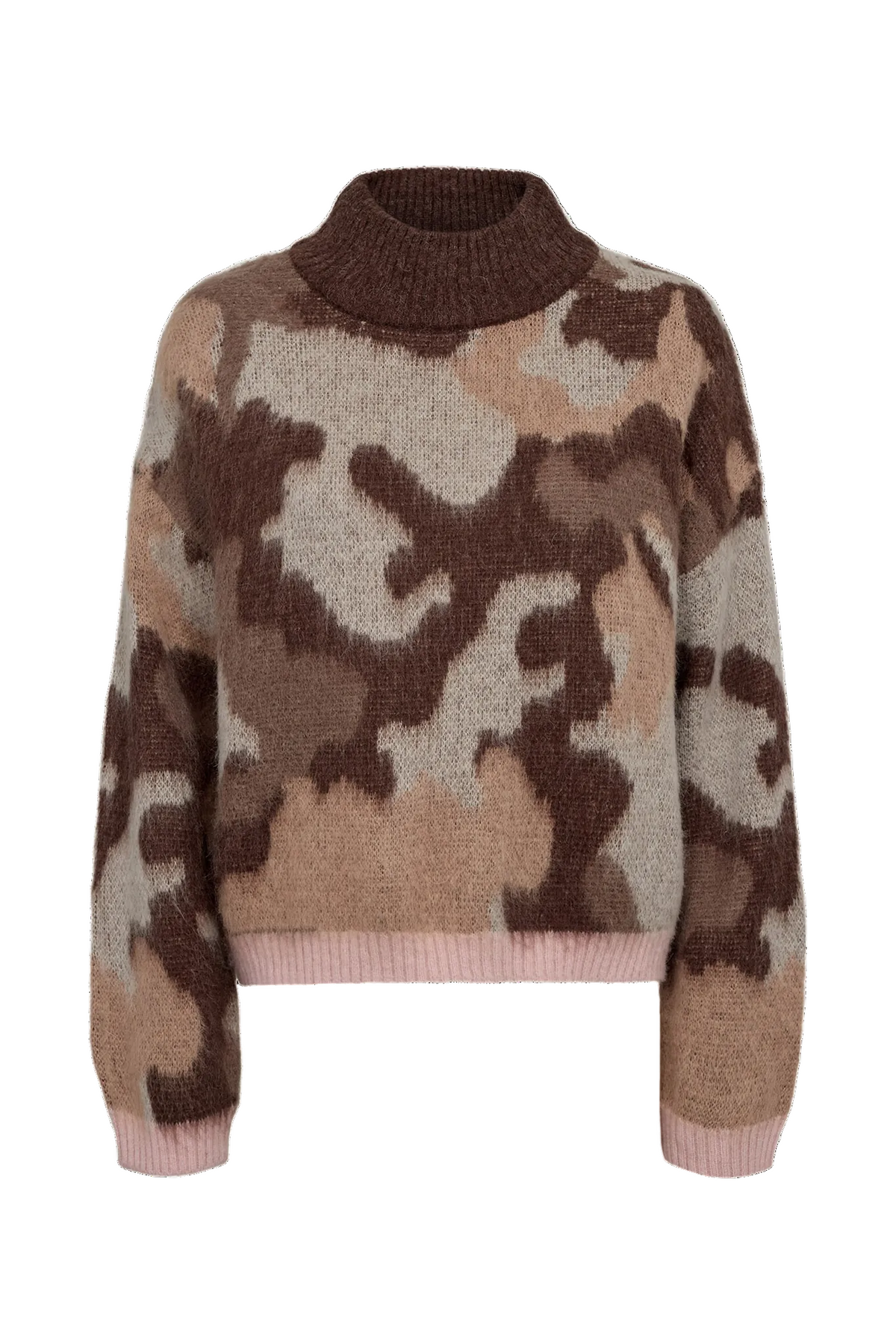 Jersey de mujer estampado camuflaje