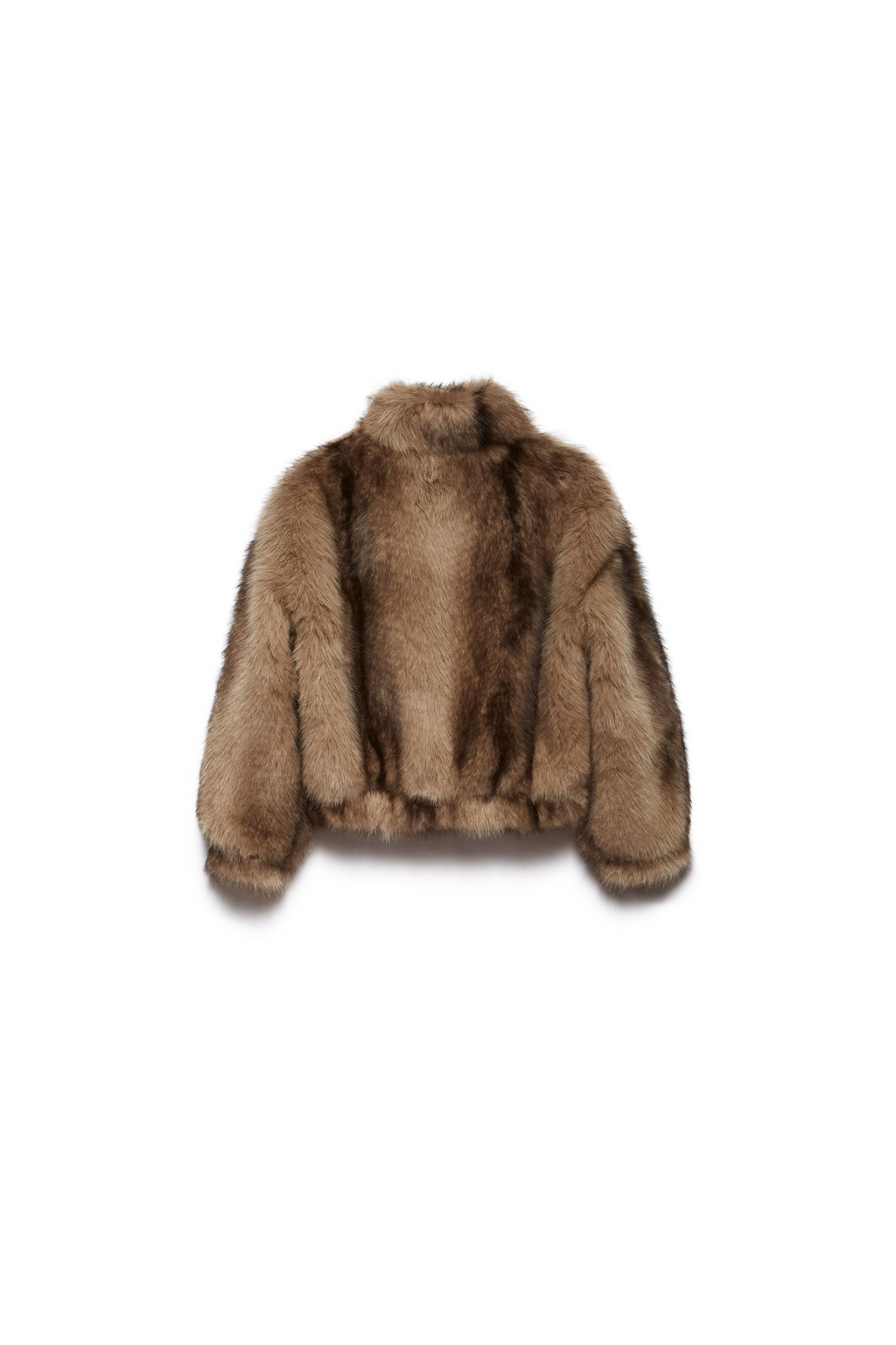 Bomber piel en tonos camel ANIYE BY