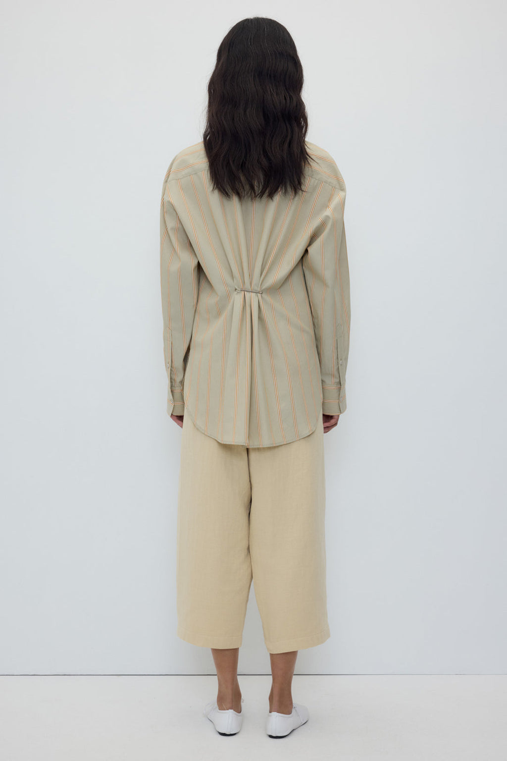 Camisa de rayas de algodon RITA ROW