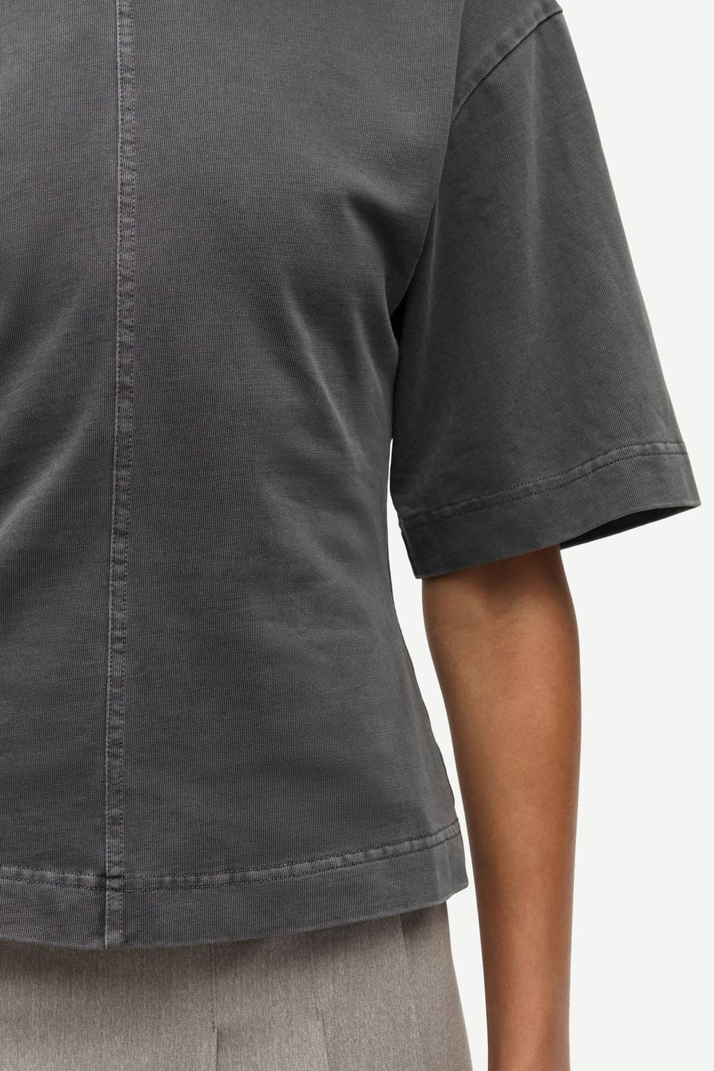 camiseta de algodón orgánico de manga corta