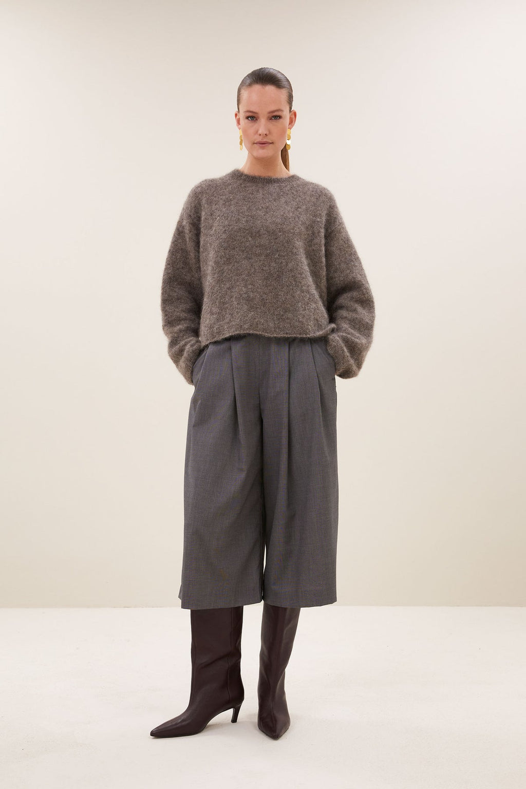 Jersey de alpaca de corte holgado BY BAR