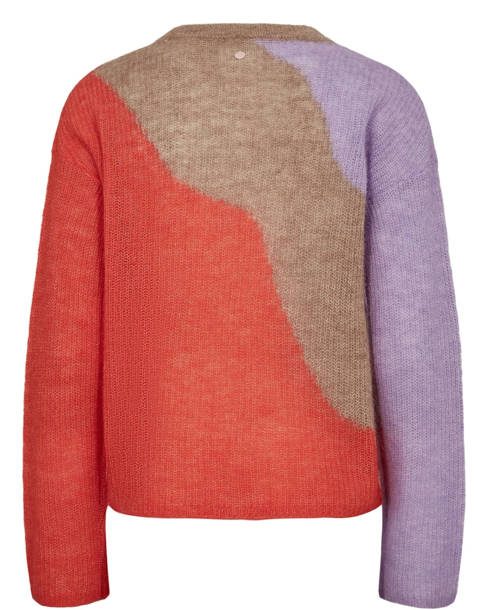 Jersey tricolor de alpaca y lana NUMPH