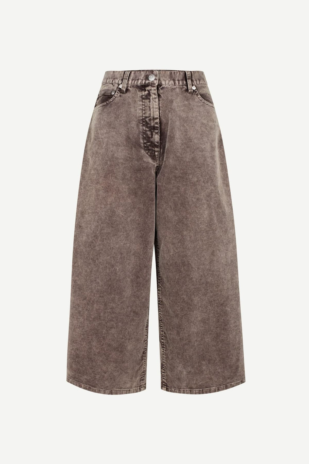 Pantalon culotte de pana