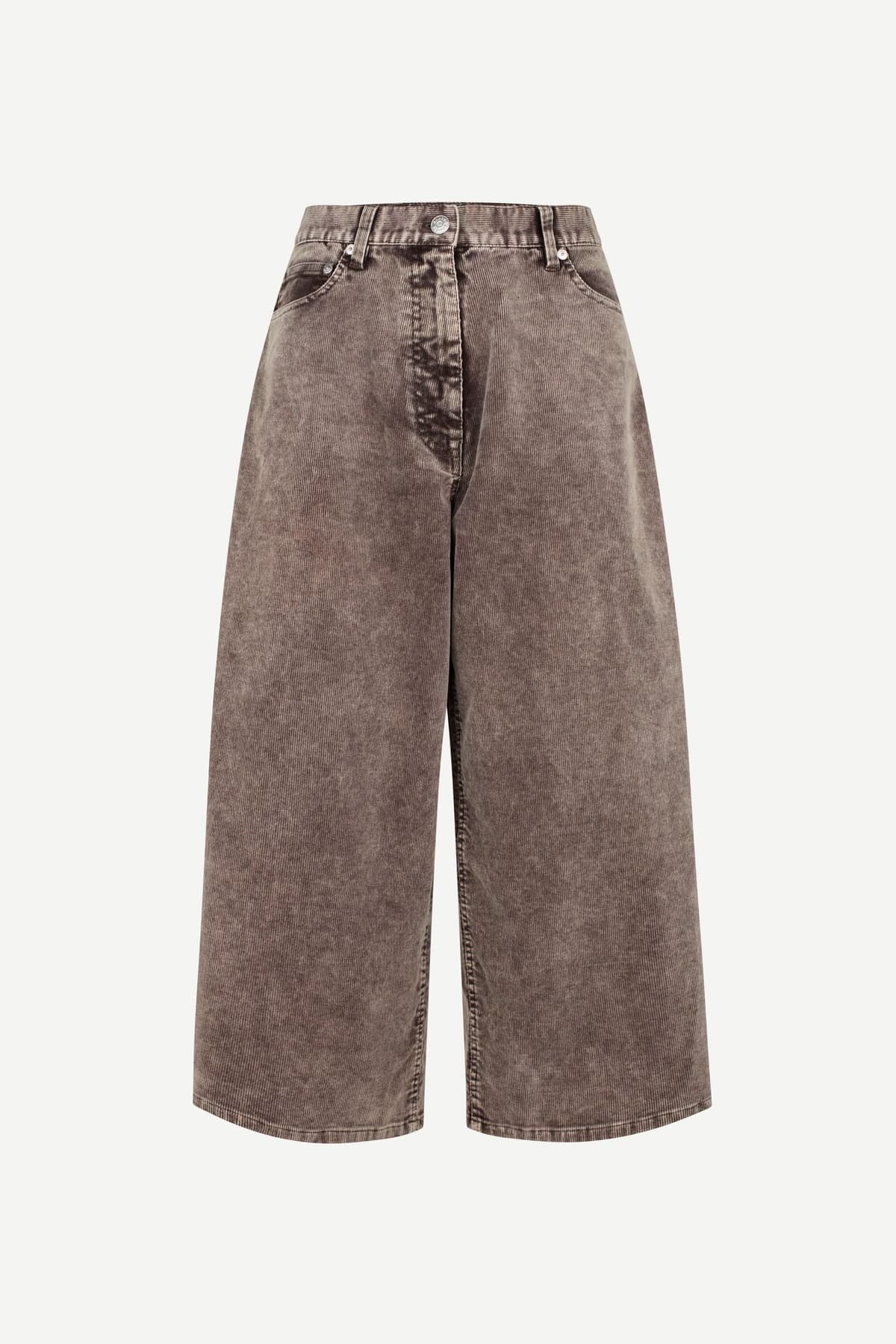 Pantalon culotte de pana