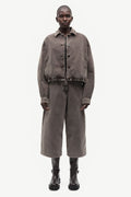 Pantalon culotte de pana