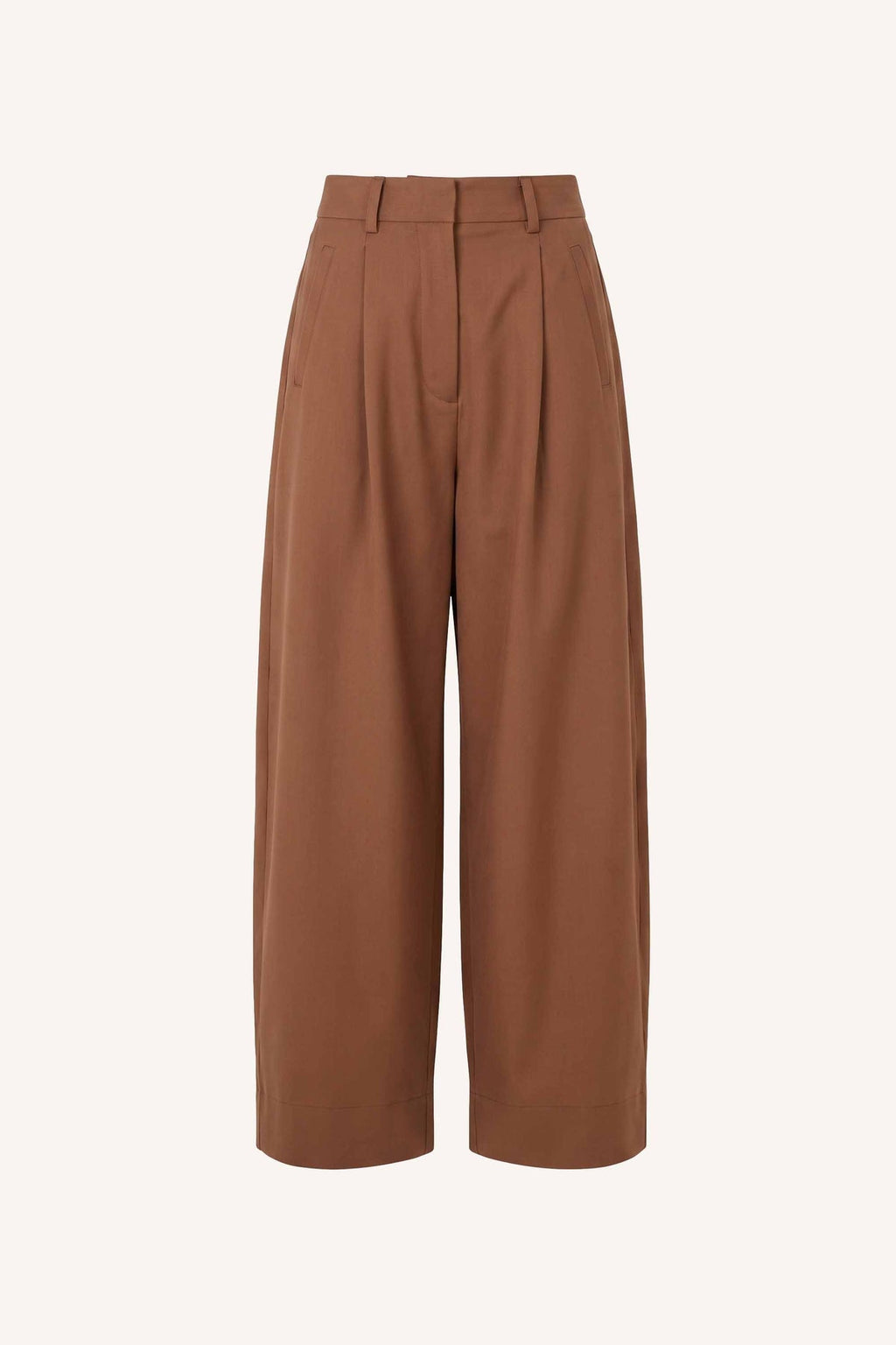 Pantalon de vestir holgado camel BY BAR