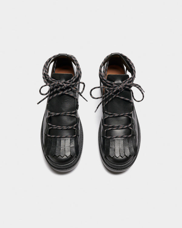 Zapatos  con cordones y suela track